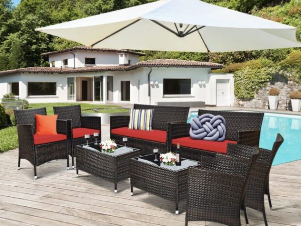 Costway Outdoor Furniture 8-Piece Set only $299 shipped!